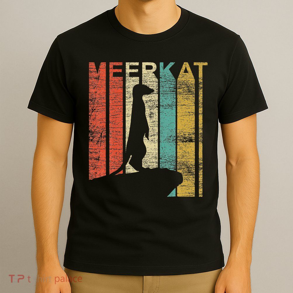Retro Meerkat T-Shirt