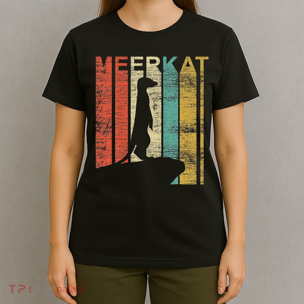Retro Meerkat T-Shirt