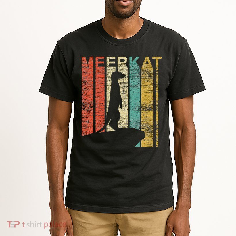 Retro Meerkat Tall T-Shirt