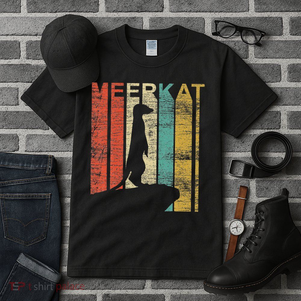 Retro Meerkat Tall T-Shirt