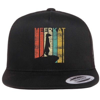 Retro Meerkat Flatbill Hat