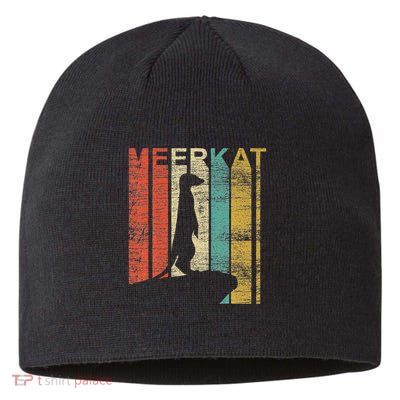 Retro Meerkat Sustainable Beanie