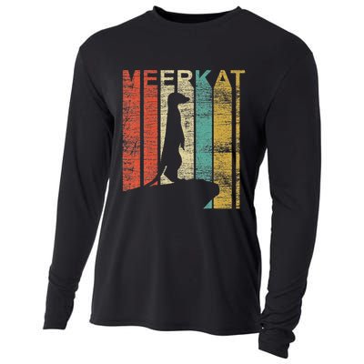 Retro Meerkat Cooling Performance Long Sleeve Crew