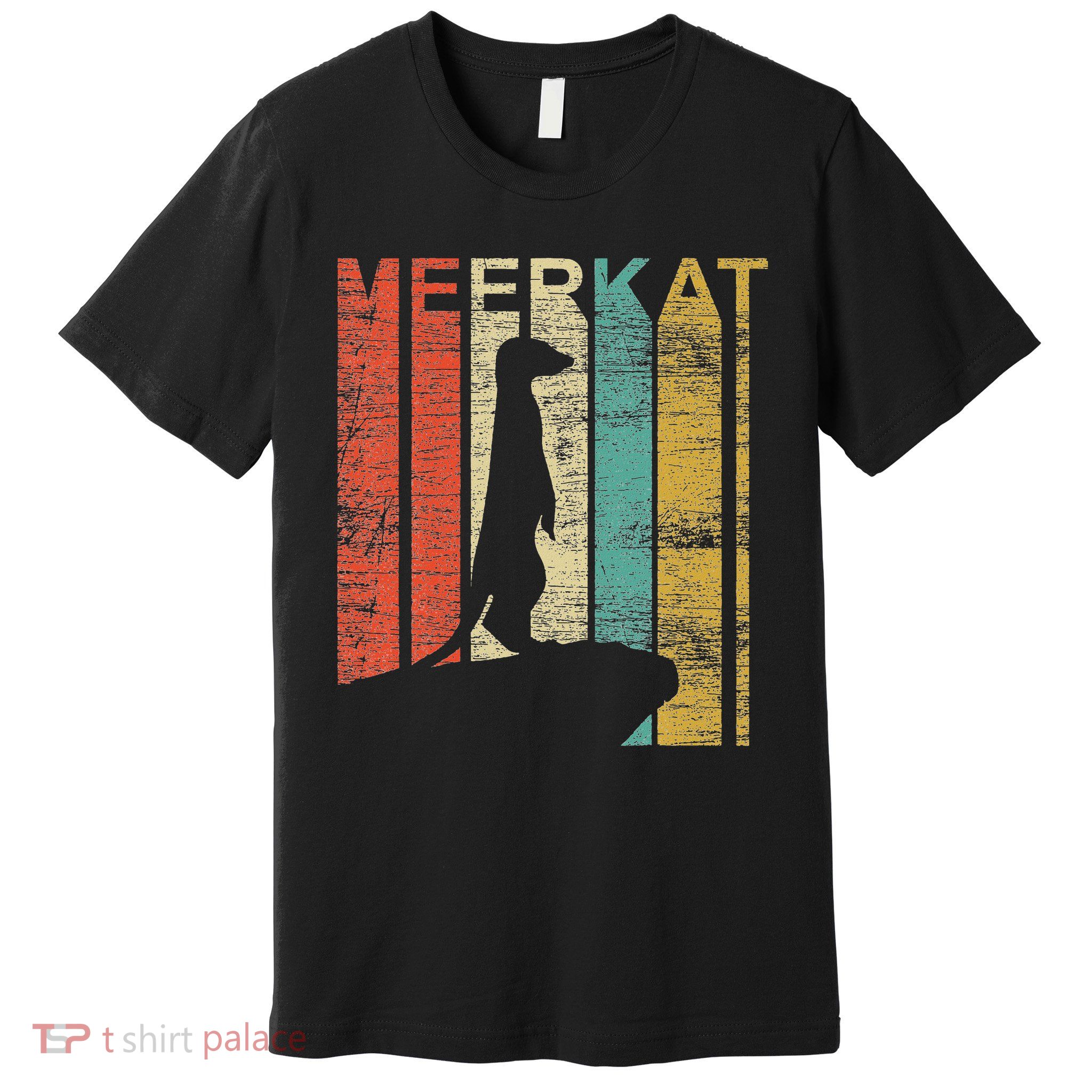 Retro Meerkat Premium T-Shirt