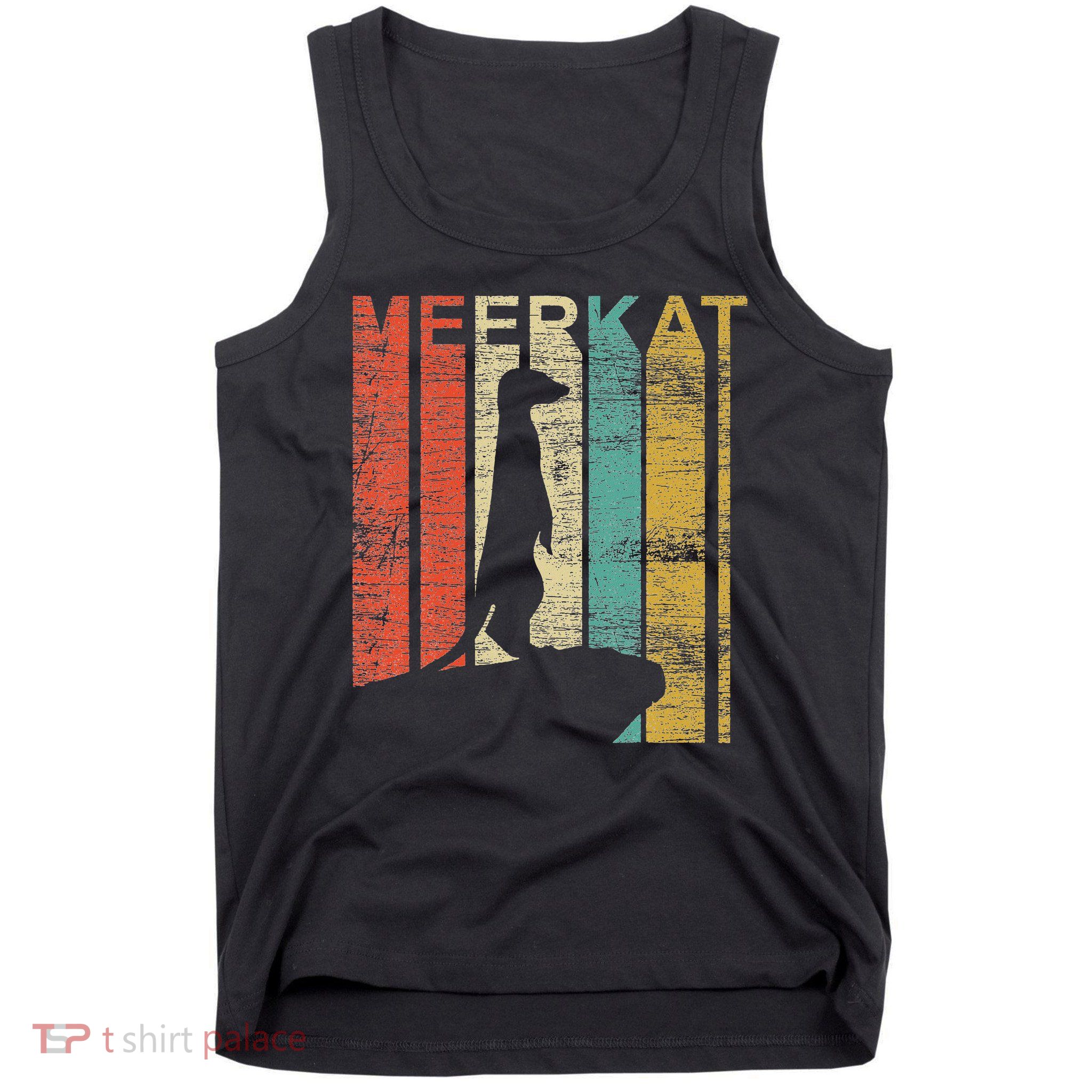 Retro Meerkat Tank Top