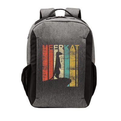 Retro Meerkat Vector Backpack