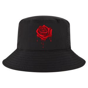 Red Melting Rose Garden Gardener Botanist Flowers Rose Cool Comfort Performance Bucket Hat