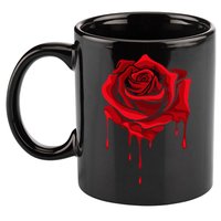 Red Melting Rose Garden Gardener Botanist Flowers Rose 11oz C Handle Ceramic Mug