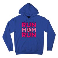 Run Mom Run Half Marathon Runner Running Lover Graphic Meaningful Gift Hoodie