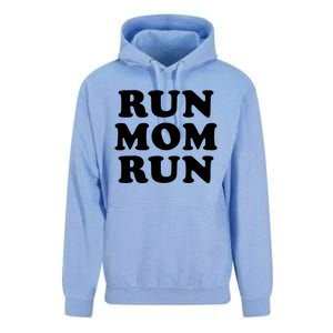 Run Mom Run Marathon Running Spectator Unisex Surf Hoodie