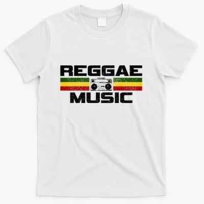 Reggae Music Rastafari Rasta Jamaica Gift T-Shirt