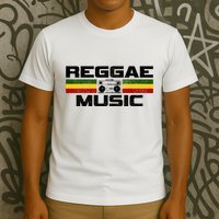 Reggae Music Rastafari Rasta Jamaica Gift T-Shirt