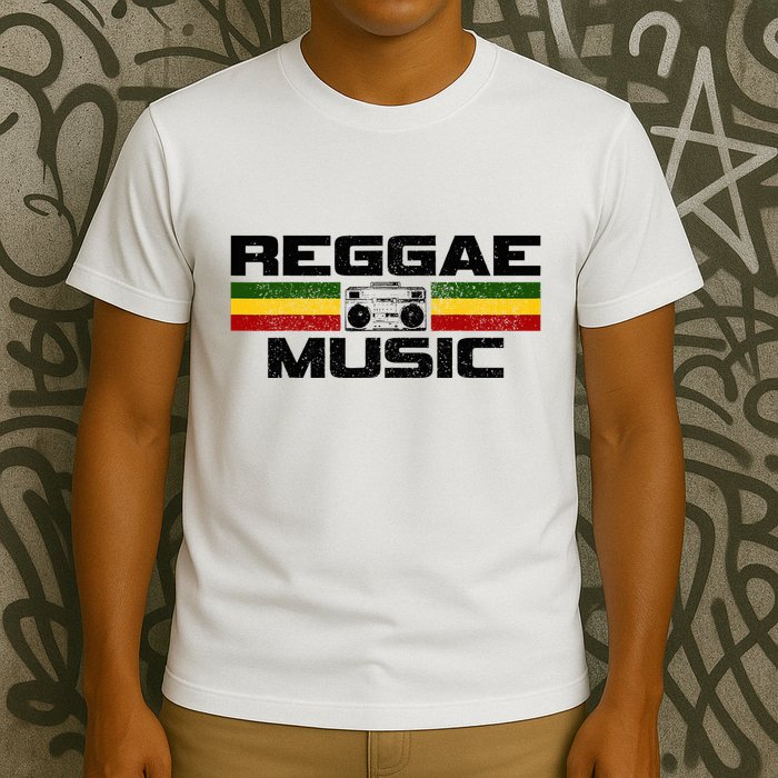 Reggae Music Rastafari Rasta Jamaica Gift T-Shirt