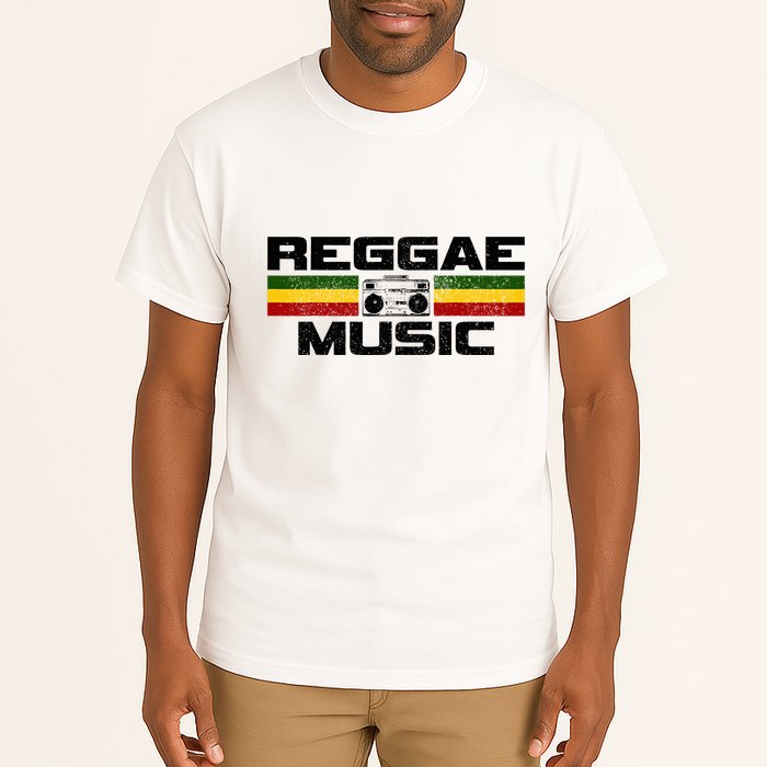 Reggae Music Rastafari Rasta Jamaica Gift Tall T-Shirt