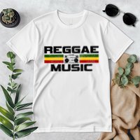 Reggae Music Rastafari Rasta Jamaica Gift Premium T-Shirt