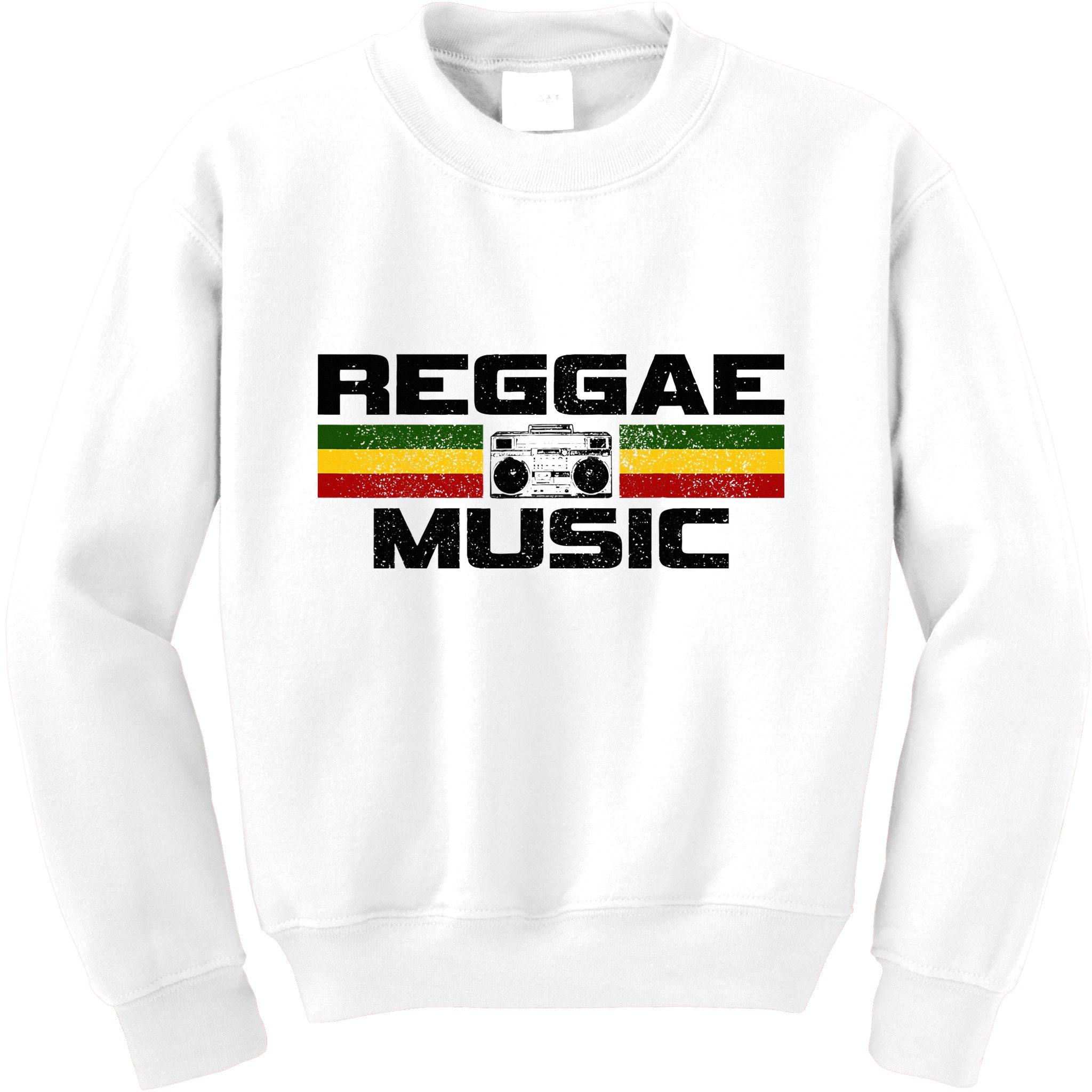 Reggae Music Rastafari Rasta Jamaica Gift Kids Sweatshirt
