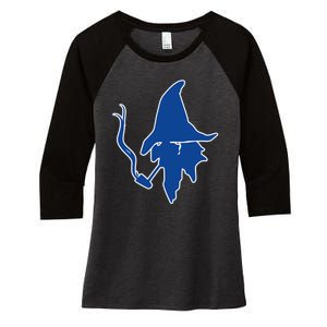 Rogers Mounties Women's Tri-Blend 3/4-Sleeve Raglan Shirt