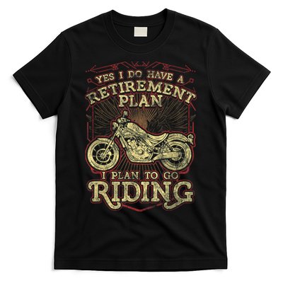 Retirement Motorcycle Riders Biker T-Shirt