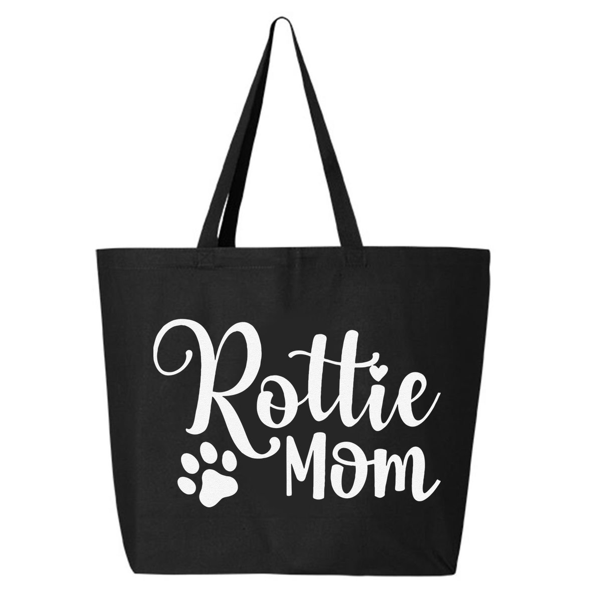 Rottie Mom Rottweiler Dog Funny Rottie Mama 25L Jumbo Tote