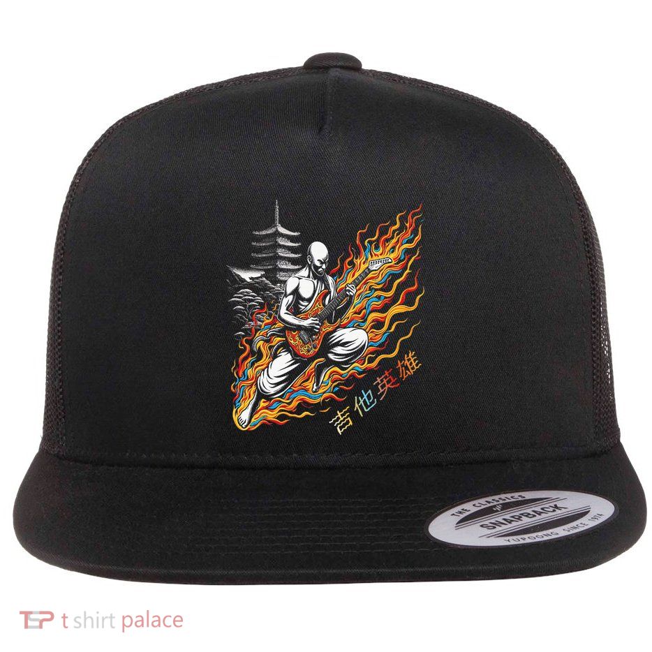 Riff Master Running Flat Bill Trucker Hat