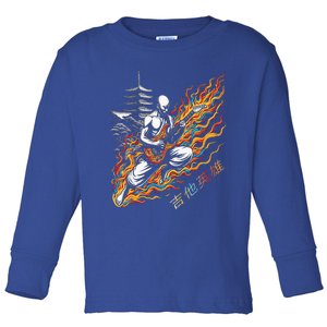 Riff Master Running Toddler Long Sleeve Shirt