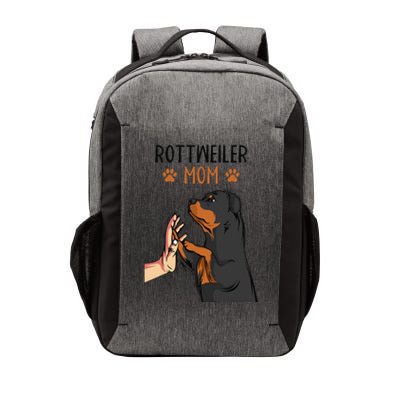 Rottweiler Mom Rottie Dog Mama Funny Mothers Day Vector Backpack