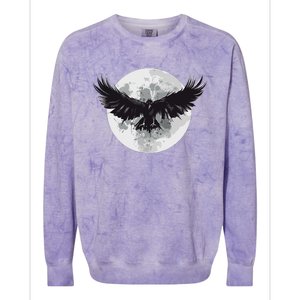 Raven Moon Colorblast Crewneck Sweatshirt