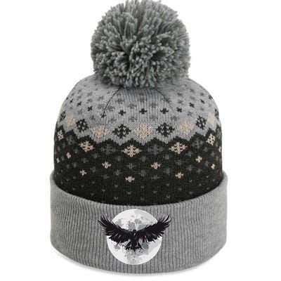 Raven Moon The Baniff Cuffed Pom Beanie