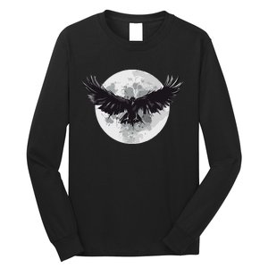 Raven Moon Long Sleeve Shirt