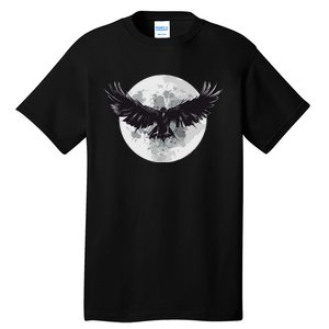 Raven Moon Tall T-Shirt