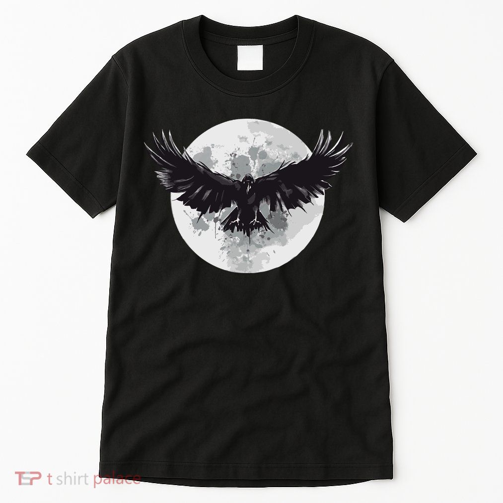 Raven Moon Tall T-Shirt
