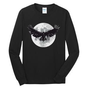 Raven Moon Tall Long Sleeve T-Shirt