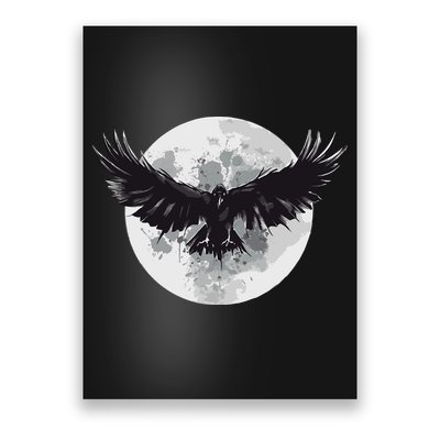 Raven Moon Poster