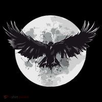 Raven Moon Poster