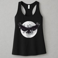 Raven Moon Womens Tank Top