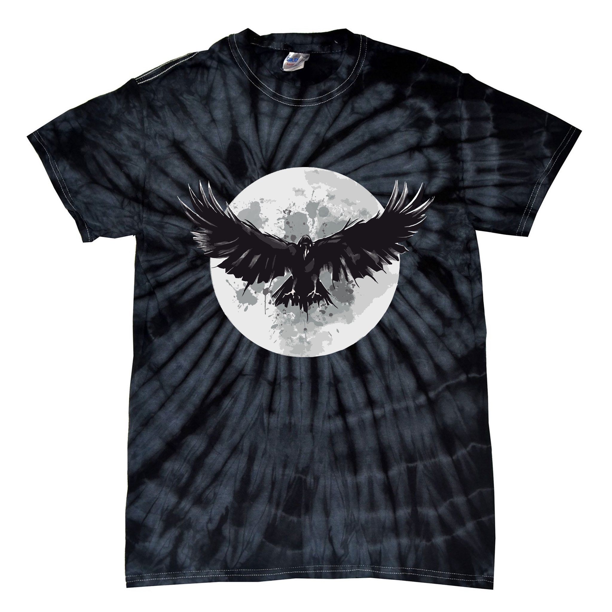 Raven Moon Tie-Dye T-Shirt