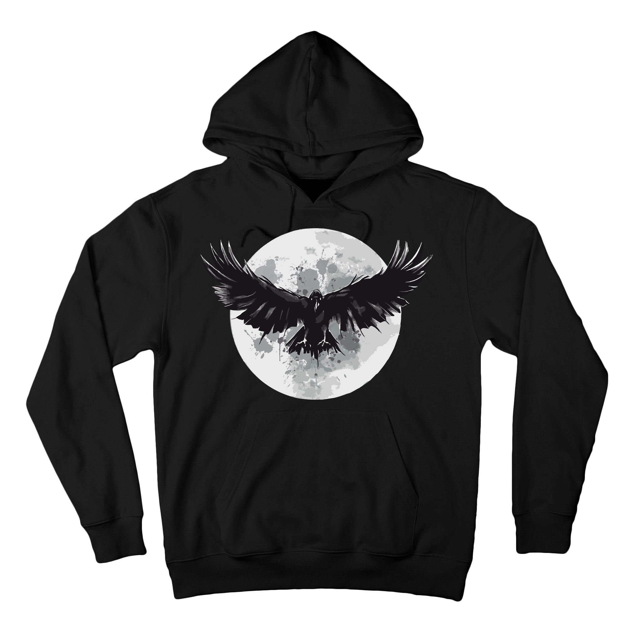 Raven Moon Tall Hoodie