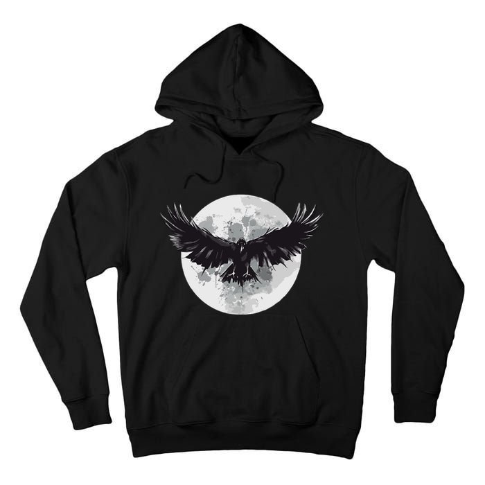 Raven Moon Tall Hoodie