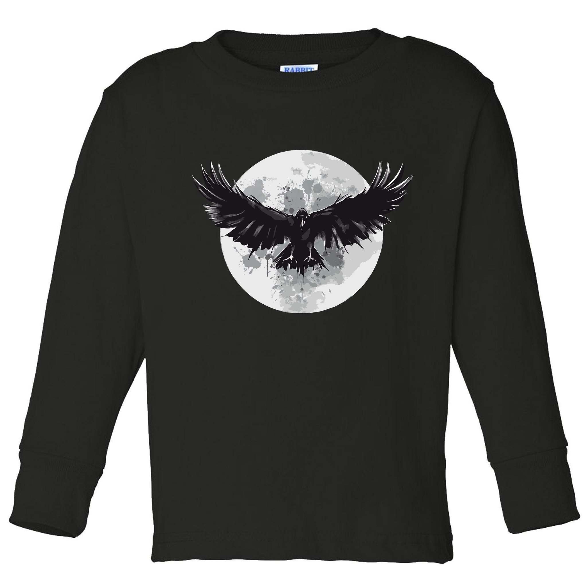 Raven Moon Toddler Long Sleeve Shirt