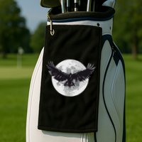 Raven Moon Golf Towel