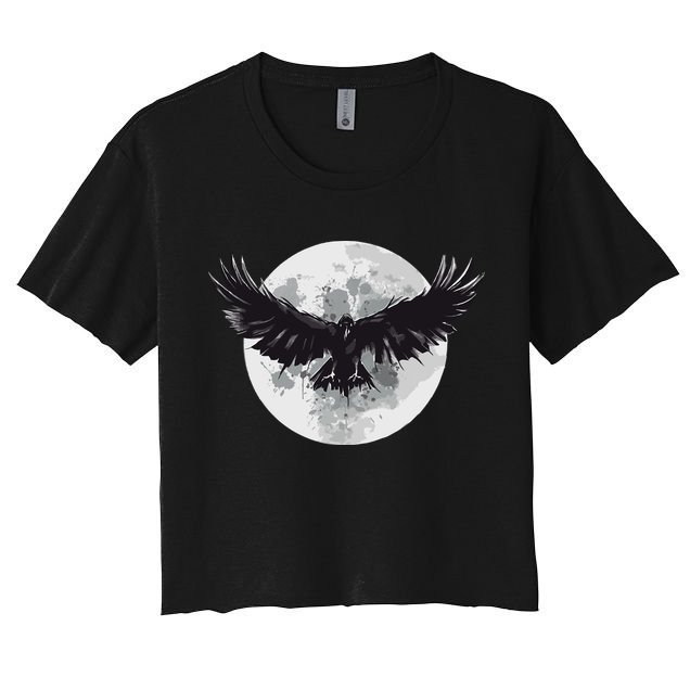 Raven Moon Crop Top