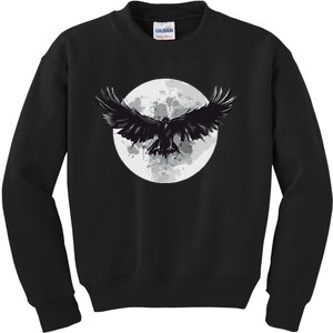 Raven Moon Kids Sweatshirt