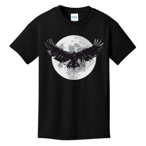 Raven Moon Kids T-Shirt