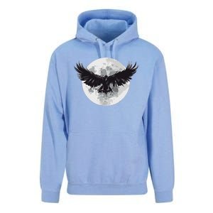 Raven Moon Unisex Surf Hoodie