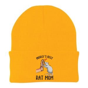 Rat Mom Rats Lover Women Girl Knit Cap Winter Beanie