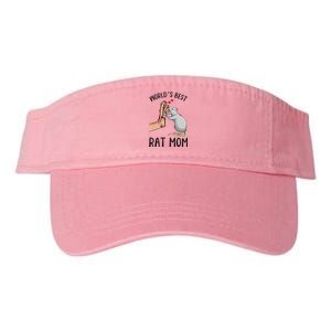 Rat Mom Rats Lover Women Girl Valucap Bio-Washed Visor