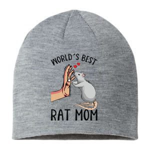 Rat Mom Rats Lover Women Girl Sustainable Beanie