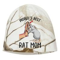 Rat Mom Rats Lover Women Girl Kati - Camo Knit Beanie