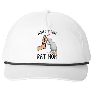 Rat Mom Rats Lover Women Girl Snapback Five-Panel Rope Hat