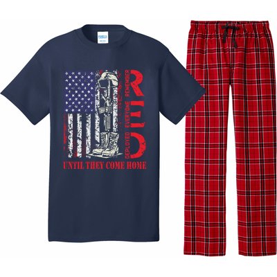 R.E.D. Military Remember Everyone Deployed Usa Flag Pajama Set